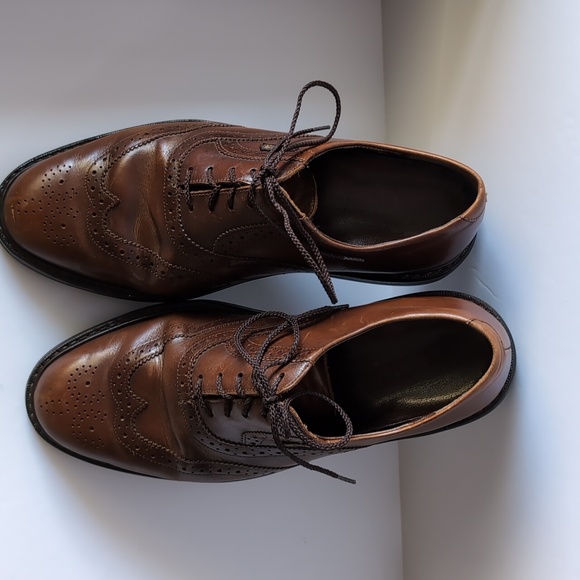 Mephisto Brown Leather Oxfords main image 4